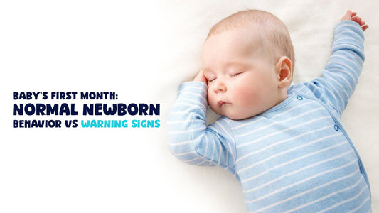 Baby’s First Month: Normal Newborn Behavior vs Warning Signs