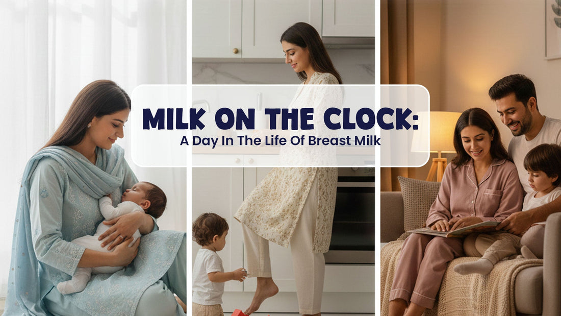 Milk On The Clock: A Day In The Life Of Breast Milk
