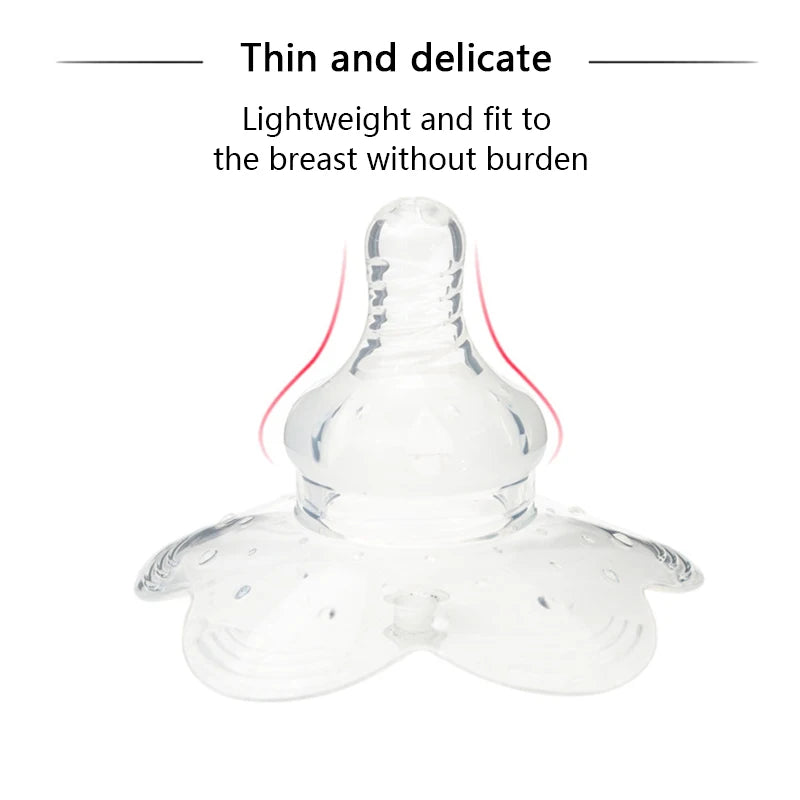 Mumyfy double layer silicone nursing shield