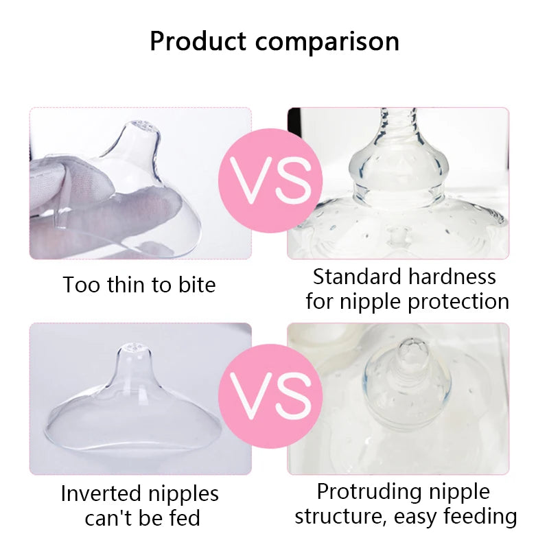 Mumyfy double layer silicone nursing shield