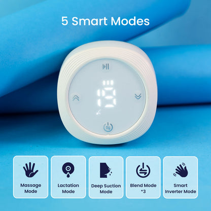 Mumyfy Duo ExtraFlow breast pump 5 smart pumping modes