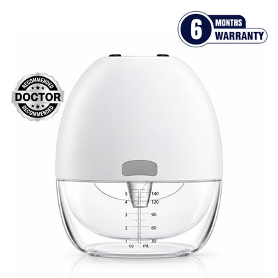 Wearable breast pump